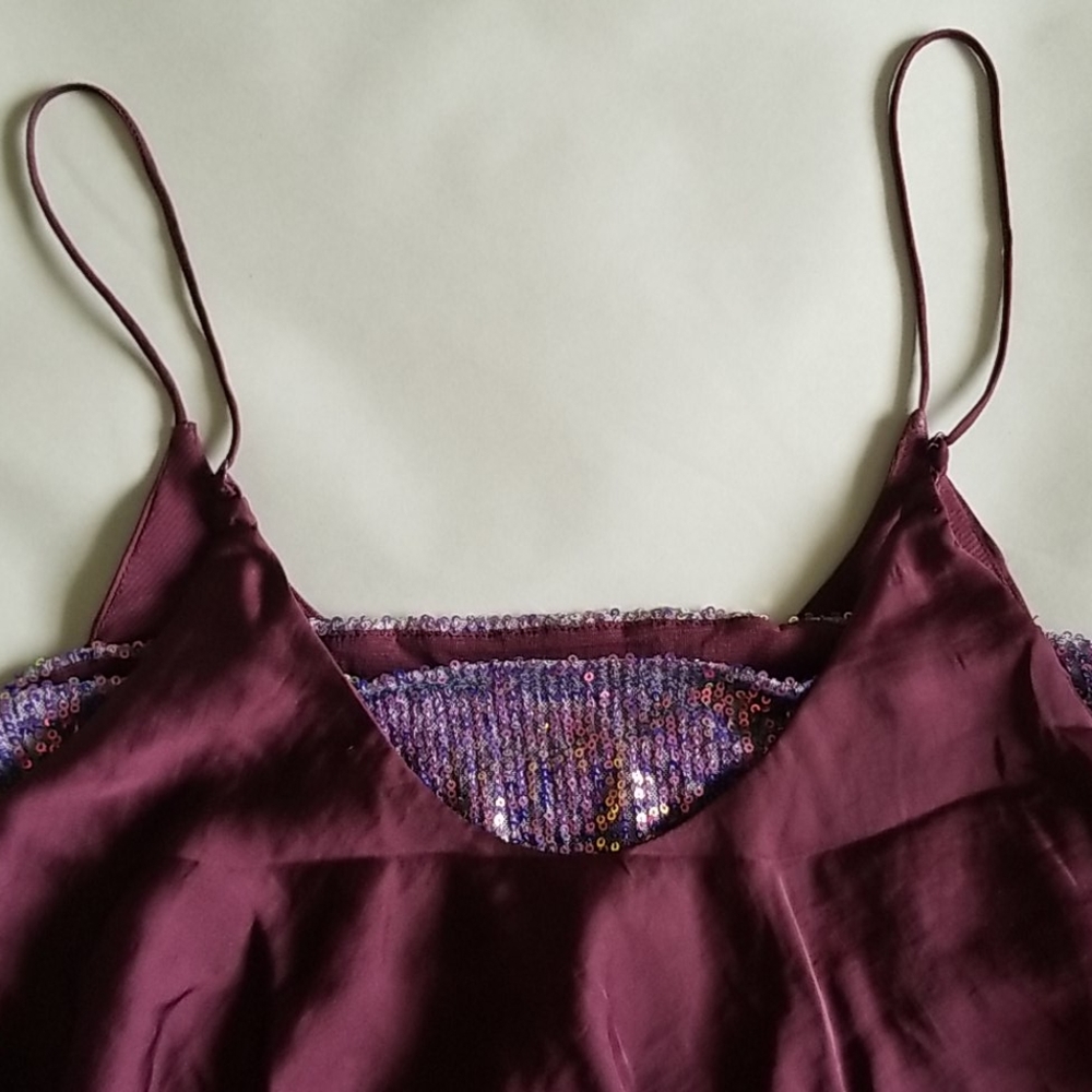 Free People Intimately Turn It On Sequins Camisole Small - Picture 6 of 13